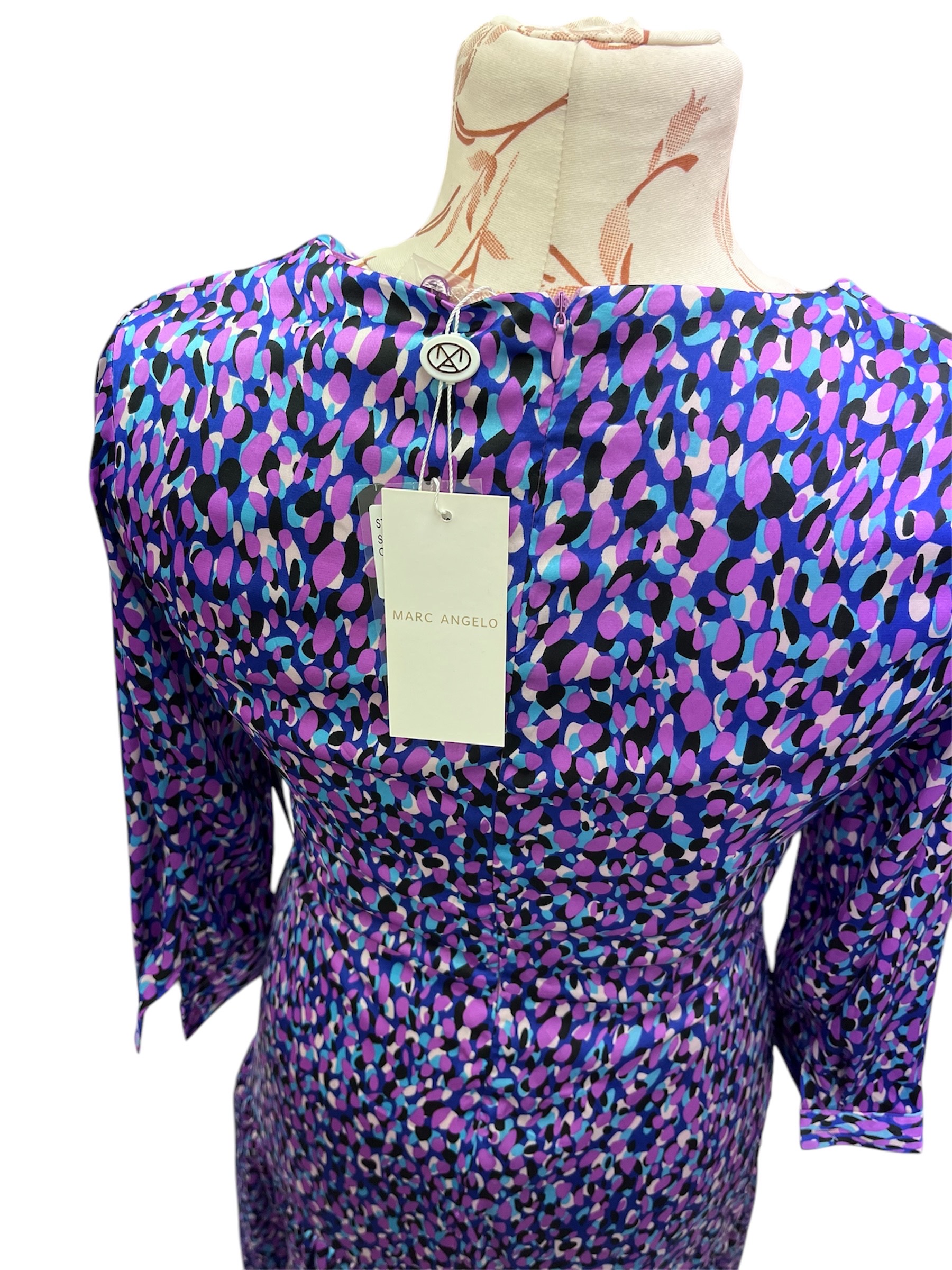 MARC ANGELO Tiered Dress - Image 2