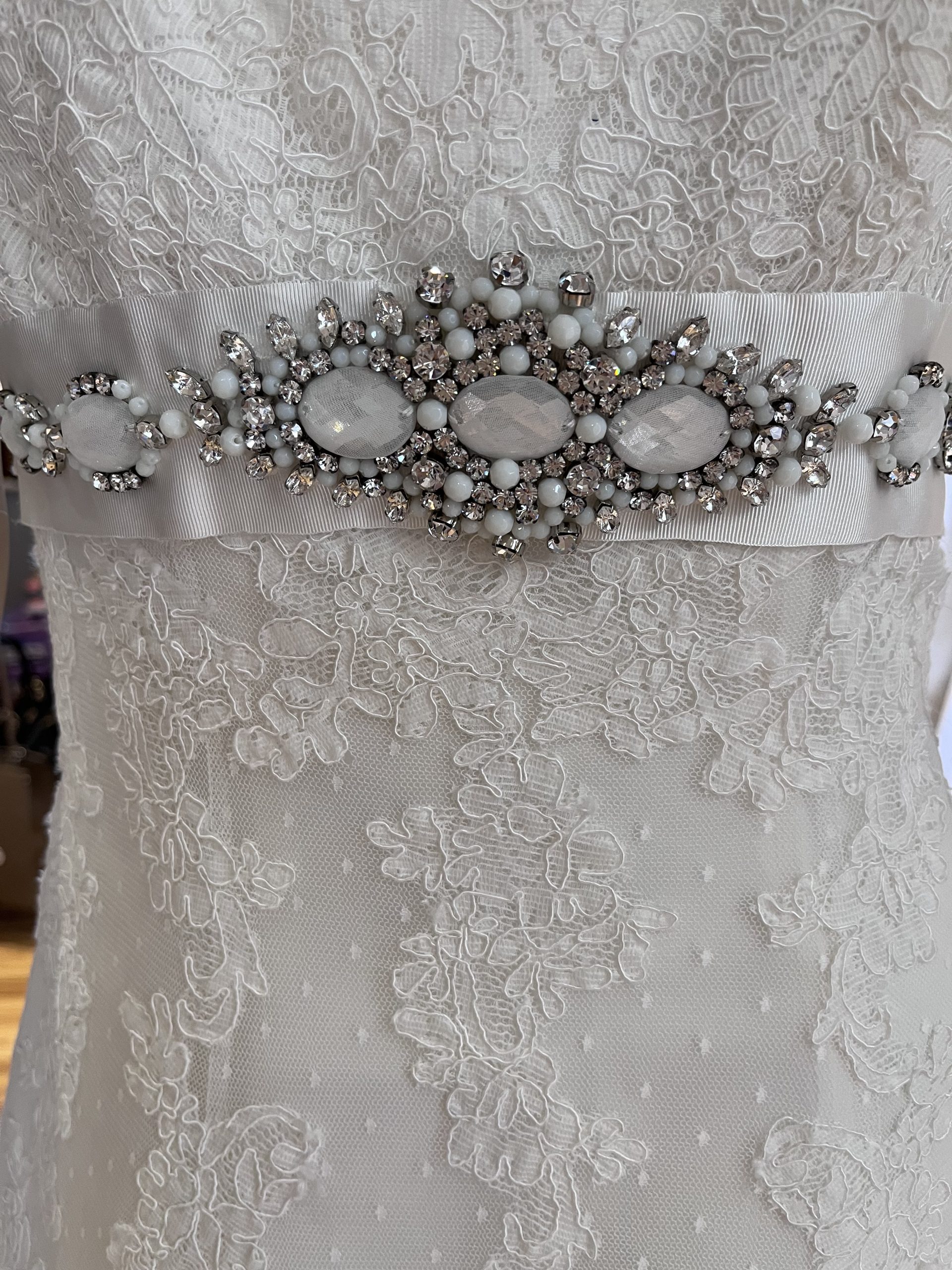 Lace Wedding Dress - Image 3