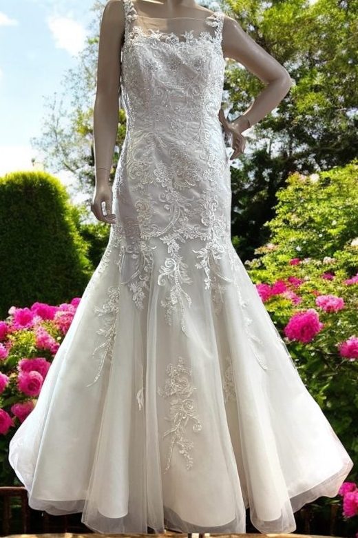 Ambrosia Ivory Wedding Dress