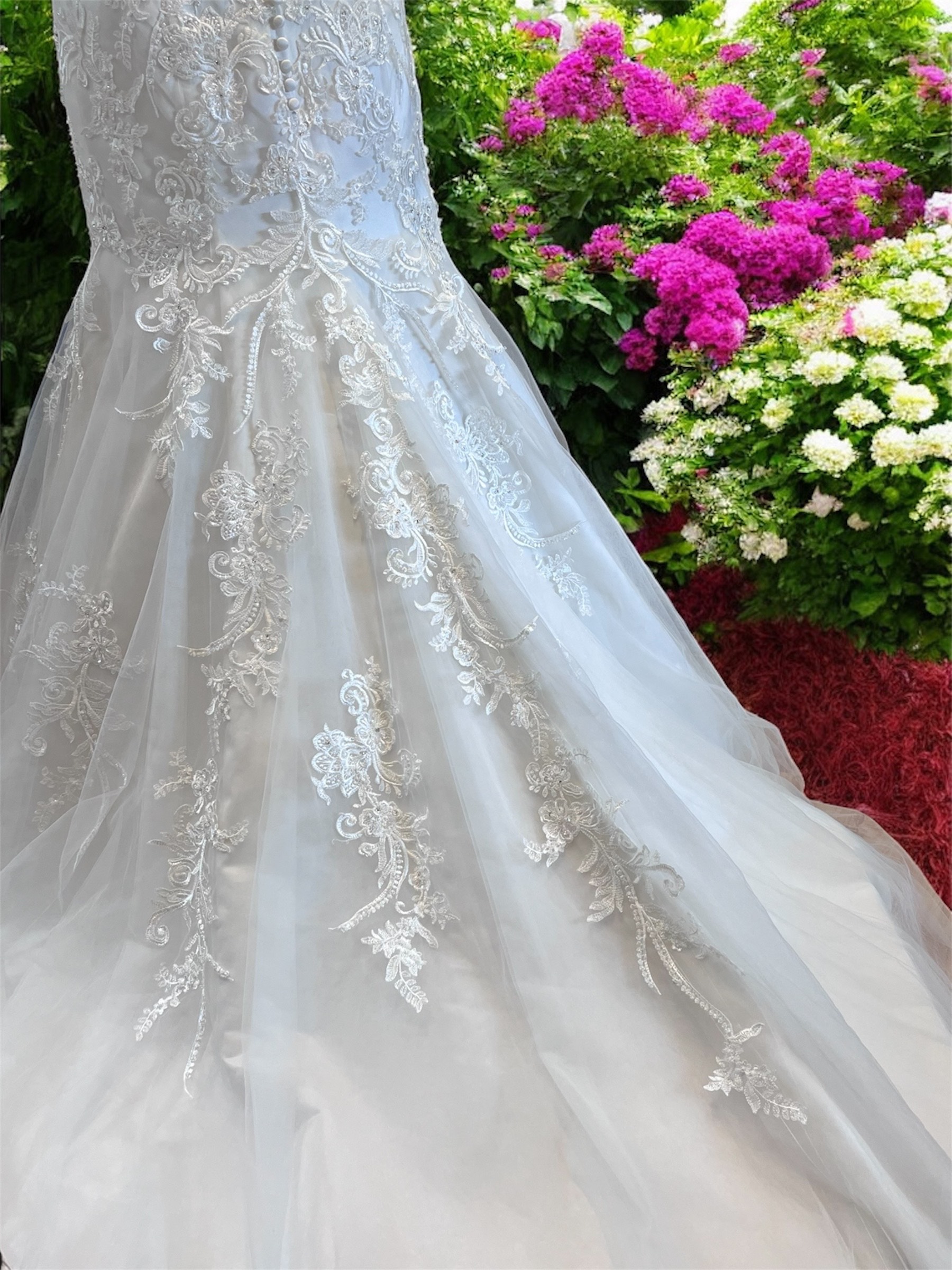 Ambrosia Ivory Wedding Dress - Image 2