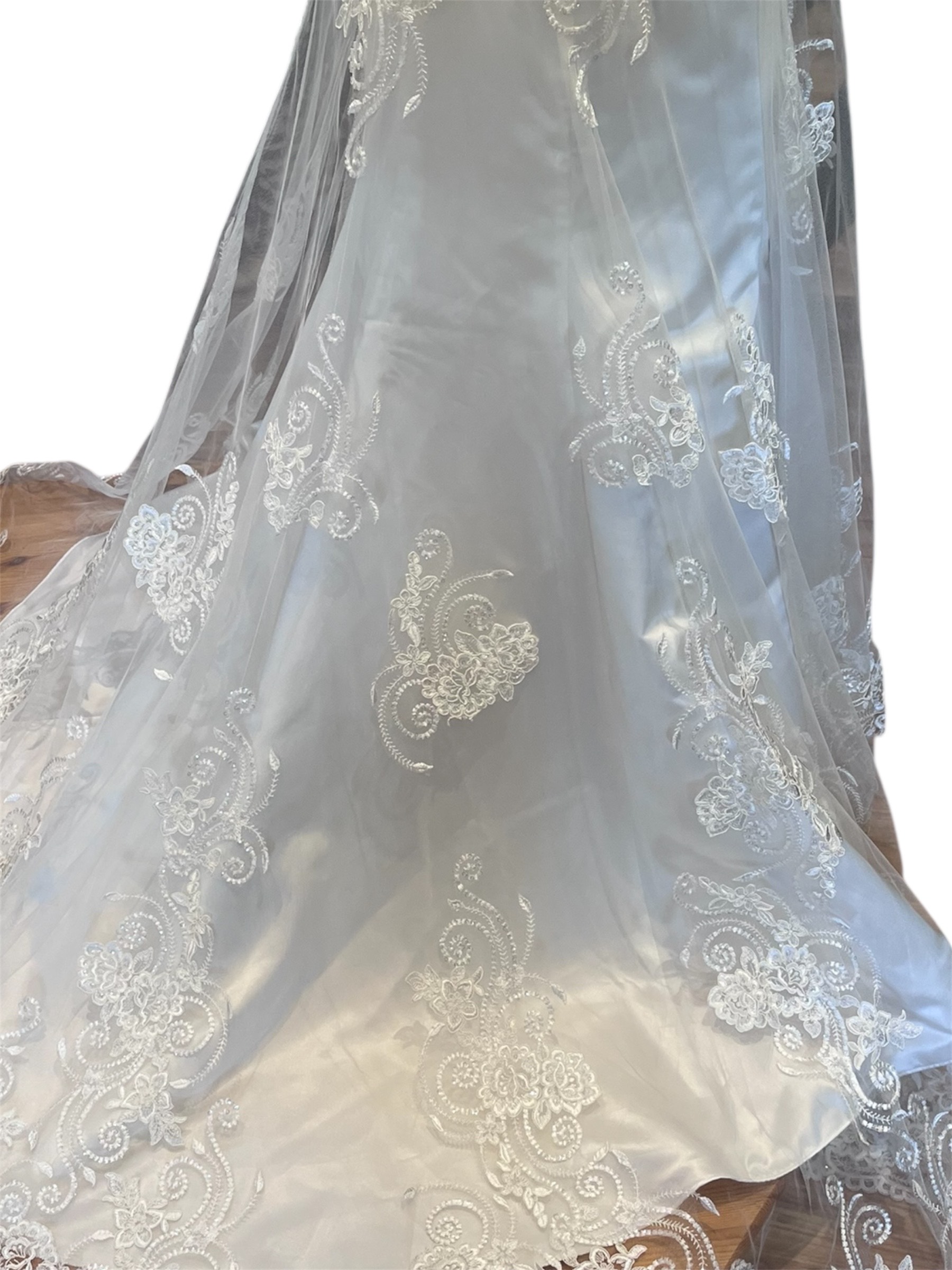 A-Line Wedding Gown by Annais Bridal - Image 2