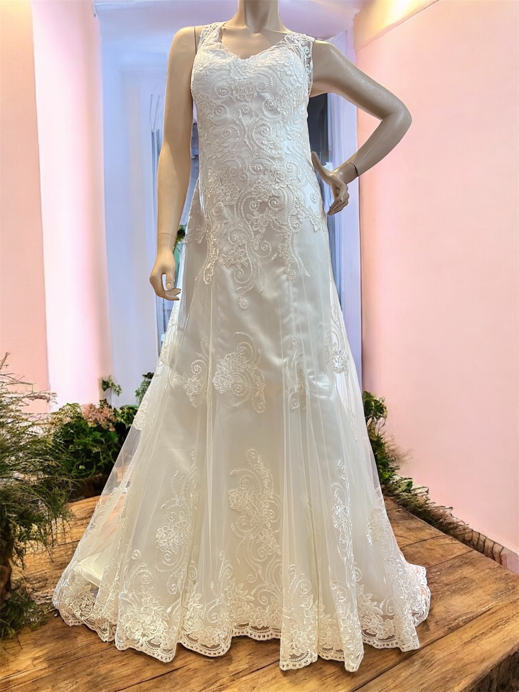 A-Line Wedding Gown by Annais Bridal