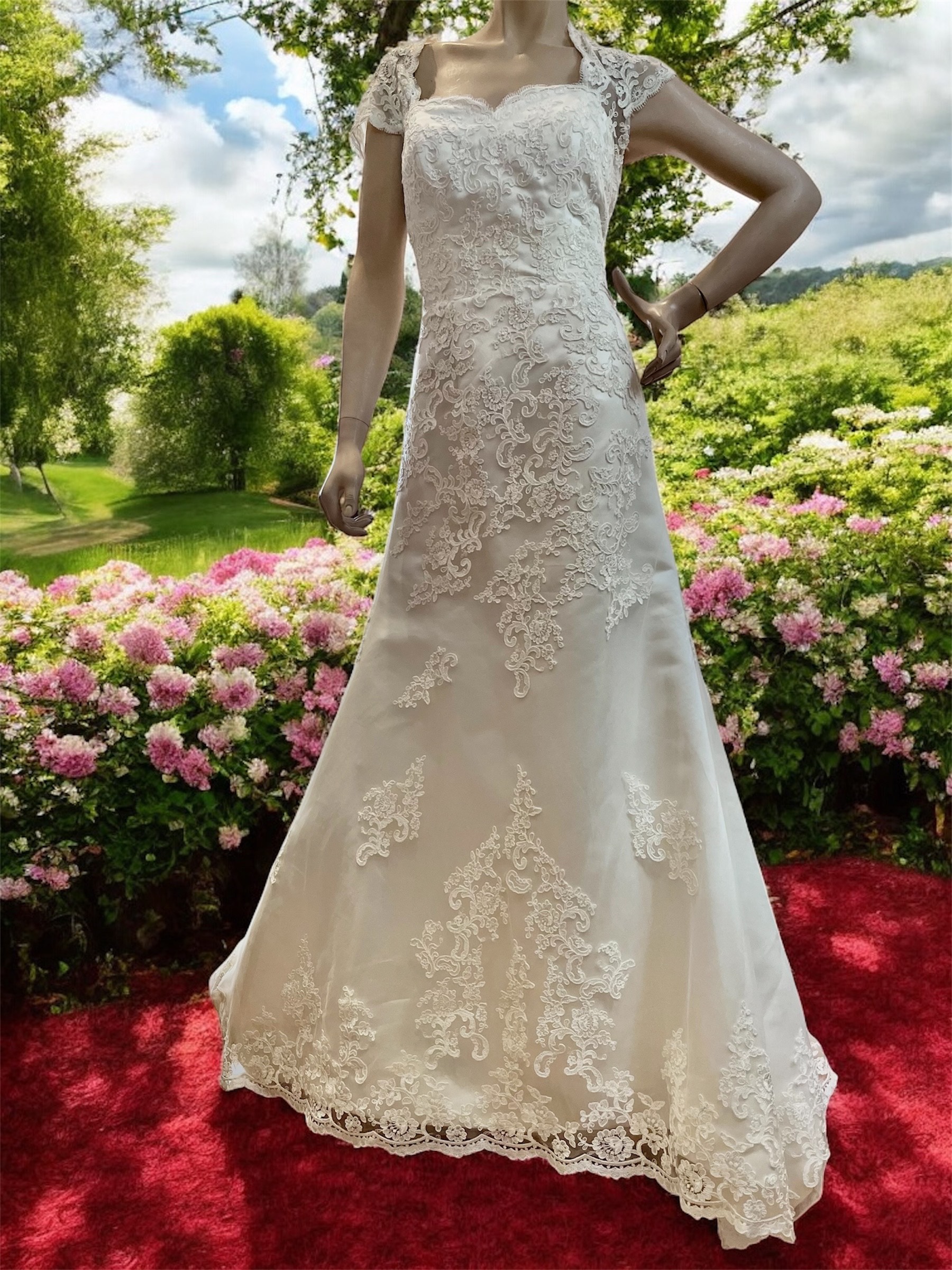 Sheath Style Wedding Dress by Annais Bridal